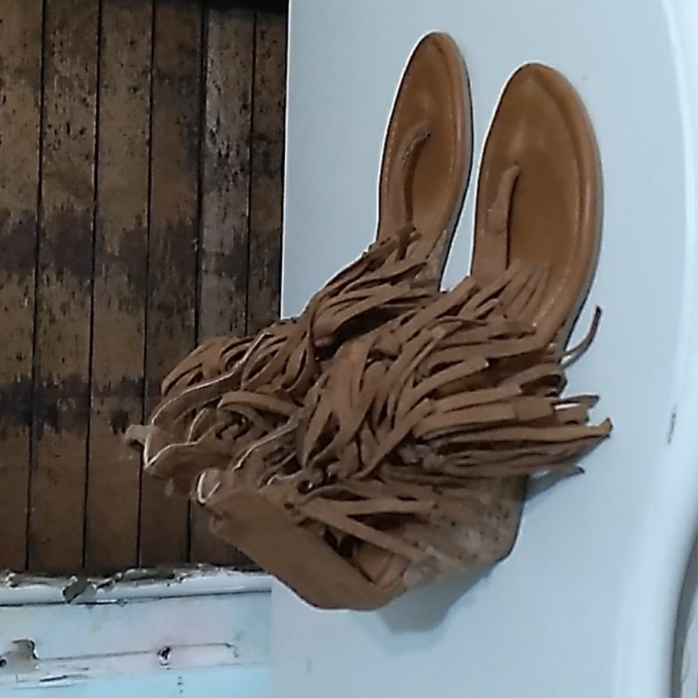 Suede sandals